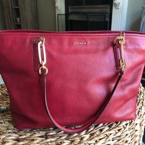 Coach leather purse